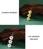 Collier Empreinte Féline – Pendentif Acier Inoxydable