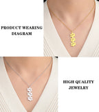 Collier Empreinte Féline – Pendentif Acier Inoxydable