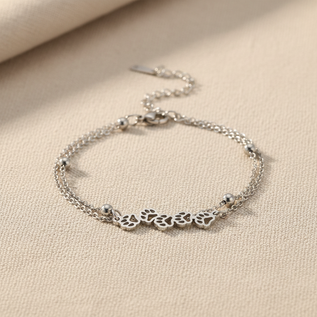 Bracelet argent symbolique