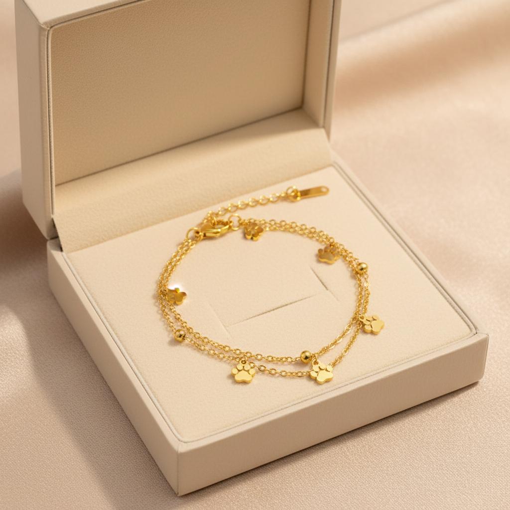 Bracelet doré cadeau