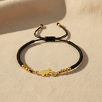 Bracelet noir symbolique