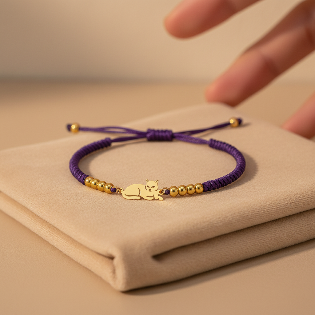 Bracelet violet cadeau
