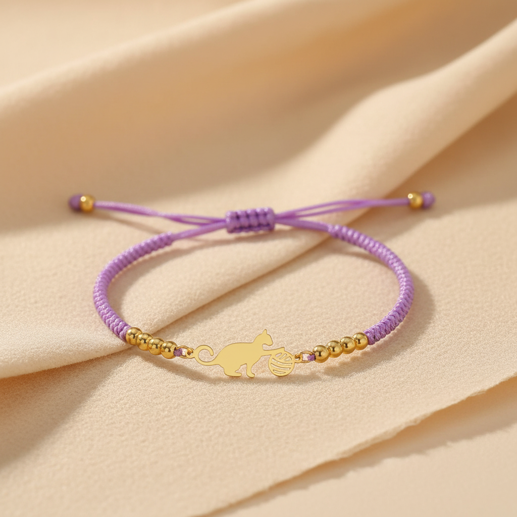 Bracelet violet cadeau